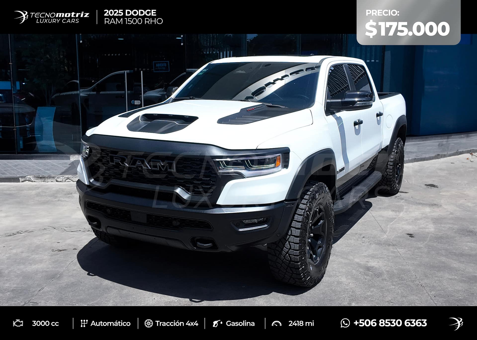 DODGE RAM 1500 RHO - Grupo Tecnomotriz